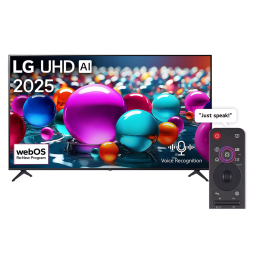 LG 65 inch LG UHD AI 4K Smart TV AI Magic Remote Ready HDR10 webOS25 65UA75009LA.AMCN 2025 65"