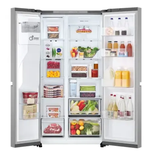  GR-L257KLKW.APYQMER Side-by-Side 179x91.3x73.5 625 LT NF Inverter Dispenser Silver                                           
