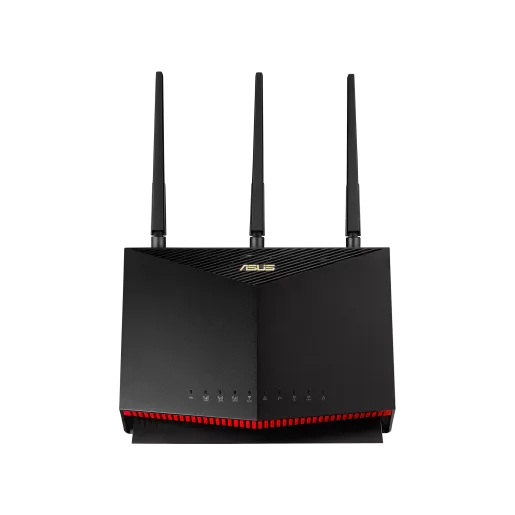 ASUS 4G-AC86U 4G+ Cat. 12 600Mbps Dual-Band AC2600 LTE Modem Router