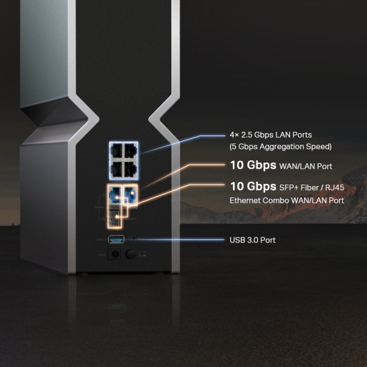 TP-link Archer BE800 BE19000 Tri-Band Wi-Fi 7 Router