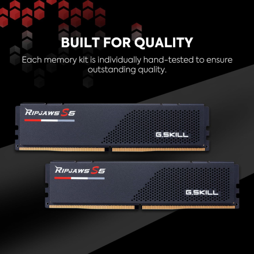 G.SKILL Ripjaws S5 Series DDR5 RAM 128GB (4x32GB) 6000MT/s