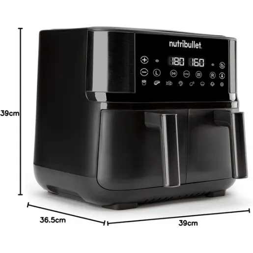 Nutribullet FR INT CB NBA081B AIRFRY 2850W 2DRAWERS