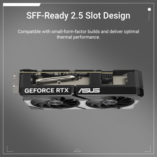 Asus GeForce RTX 5060 Ti Dual OC 16GB 128-Bit GDDR7