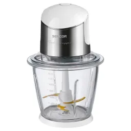 Sencor SCB 6150SS Chopper, 500watt, volume 1500 ml,Rubber anti-skid base,Safety switch, Titan 4 blade