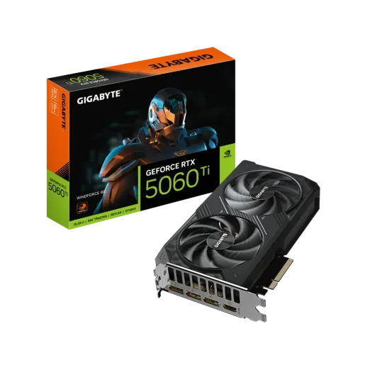 Gigabyte GeForce RTX 5060 Ti WINDFORCE 8GB 128-Bit GDDR7