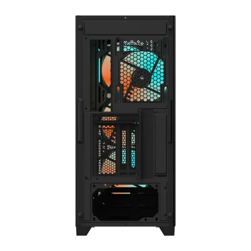 Gigabyte C301G GLASS -  4x120mm ARGB Fans Mid Tower Black