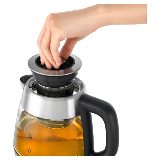 Sencor SWK 1080SS Electric Kettle, Volume 1l, 60-70-80-90-100 °C, Central 360° Strix connector, Power 2200 W, 880gr