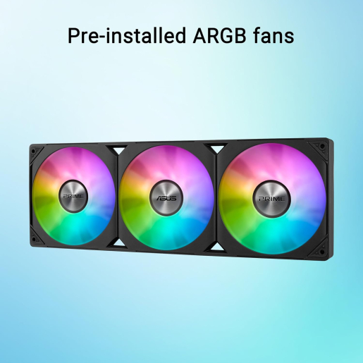 ASUS Prime LC 360 ARGB, All-in-One CPU Liquid Cooler - Black