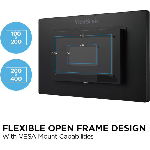 ViewSonic TD3207 32 Inch 1080p 10-Point Multi Touch Screen Monitor with HDMI, USB Type B, and DisplayPort Inputs