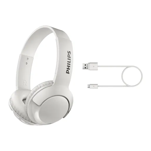 Philips Headphones  SHB3075WT