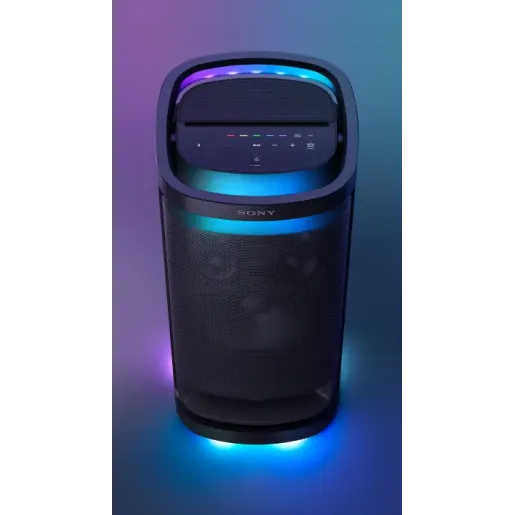  Sony SRS-XV900 X-Series Wireless Portable-Bluetooth-Karaoke Party-Speaker with 25 Hour-Battery, Built-in Handle and Wheels, Omnidirectional-Sound and