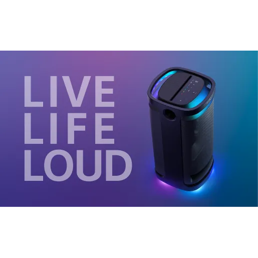  Sony SRS-XV900 X-Series Wireless Portable-Bluetooth-Karaoke Party-Speaker with 25 Hour-Battery, Built-in Handle and Wheels, Omnidirectional-Sound and