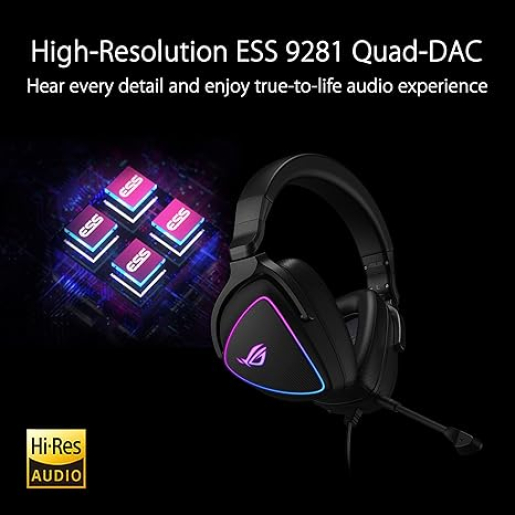 Asus ROG Delta S Headset Head-band Black RGB
