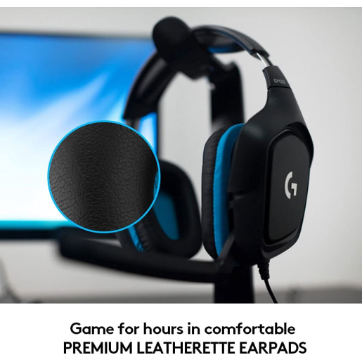 Logitech/ Gaming Headset G432 7.1 Surrround Leatherrette L981-000770