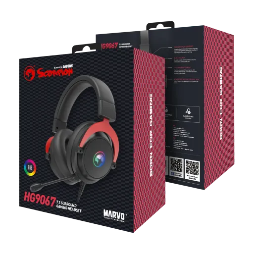 MARVO HG9067 PULZ 60 Wired Headset