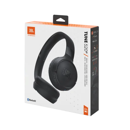 JBL Tune 520BT Black (JBLT520BTBLKEU)