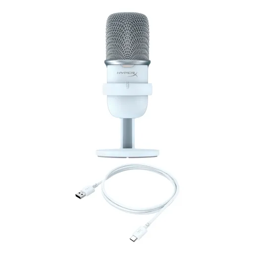 HyperX SoloCast - USB Microphone (White)
