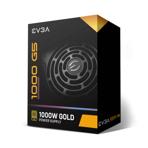 EVGA SuperNOVA 1000 G5, 80 Plus Gold - 1000W, Fully Modular