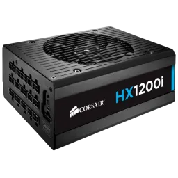 Corsair HXi Series, HX1200i, 1200 Watt, 80+ Platinum Certified, Fully Modular