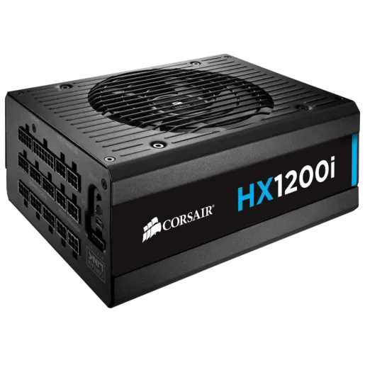 Corsair HXi Series, HX1200i, 1200 Watt, 80+ Platinum Certified, Fully Modular