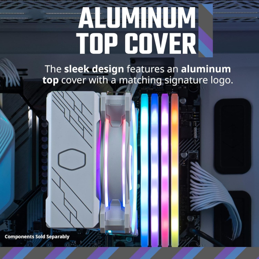 Cooler Master Hyper 212 Halo White CPU Air Cooler