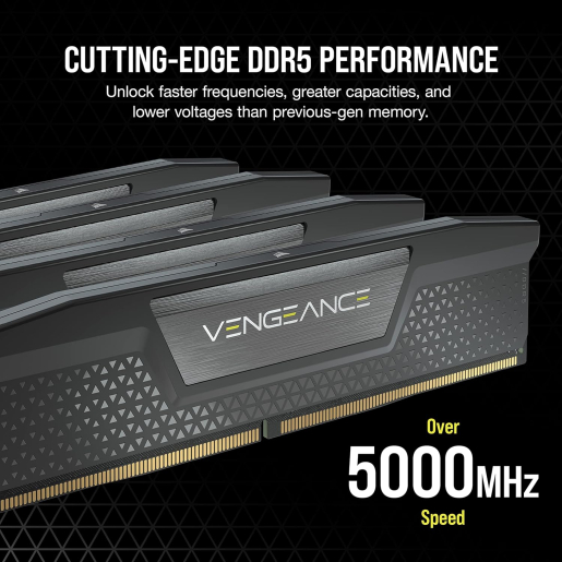 CORSAIR VENGEANCE DDR5 RAM 64GB (2x32GB) 6400MHz