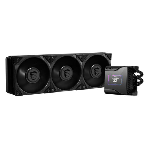 MSI MEG CORELIQUID S360 AIO CPU Liquid Cooler - 2.4" IPS Display