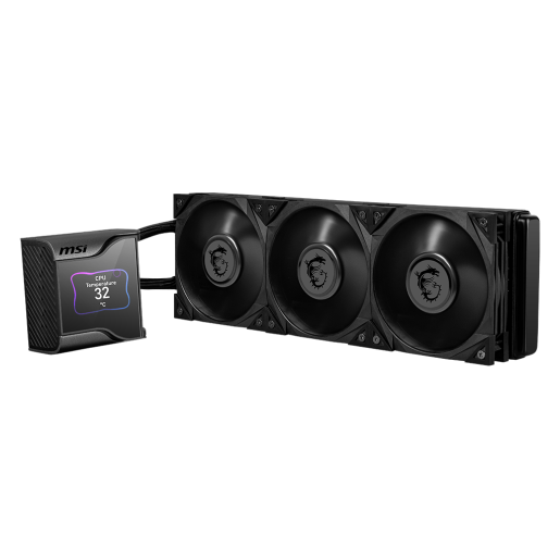 MSI MEG CORELIQUID S360 AIO CPU Liquid Cooler - 2.4" IPS Display