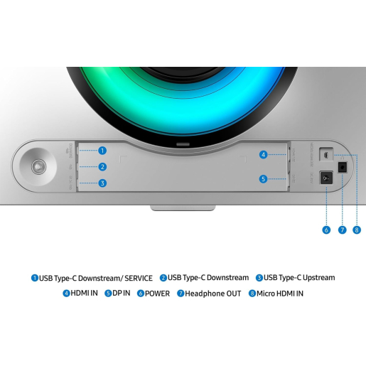 Samsung Odyssey OLED G9 49" DQHD 240Hz 0.03ms HDMI DP USB