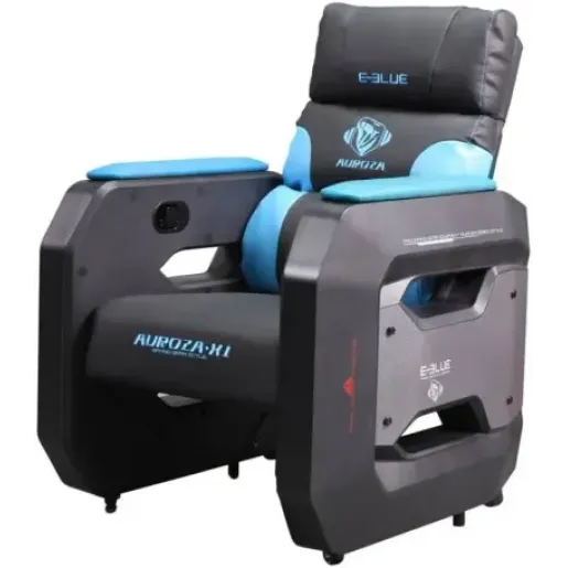 E-Blue Gaming Sofa With Movable Scroll Casters - Blue (EEC359BBAA-IA)