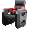 E-Blue Gaming Sofa With Movable Scroll Casters - Red (EEC359BRAA-IA)