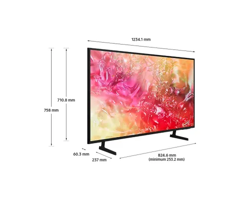 Samsung Crystal UHD DU7100 4K TV 55" UE55DU7100UXRU (2024)