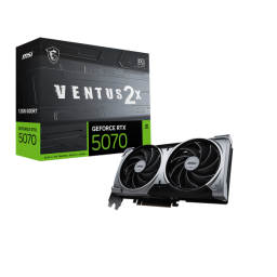 MSI Graphic card GeForce RTX 5070 12GB GDDR7 VENTUS 2X OC