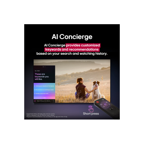 LG Smart TV 55" UHD AI 4K UА75 -  55UA75009LA.AMCN