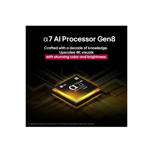 LG 65 inch LG UHD AI 4K Smart TV AI Magic Remote Ready HDR10 webOS25 65UA75009LA.AMCN 2025 65