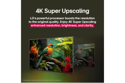 LG 65 inch LG UHD AI 4K Smart TV AI Magic Remote Ready HDR10 webOS25 65UA75009LA.AMCN 2025 65
