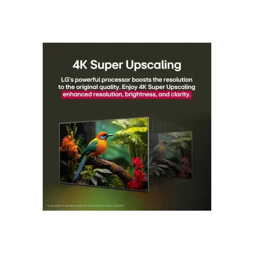 LG 65 inch LG UHD AI 4K Smart TV AI Magic Remote Ready HDR10 webOS25 65UA75009LA.AMCN 2025 65