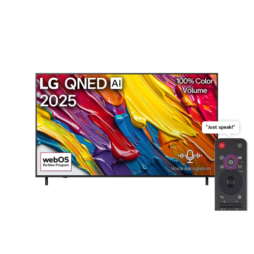 LG 4K UHD Smart TV HDR 10 WiFi Black - 65NANO80A6B.AMCN