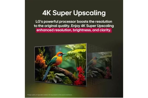 LG 4K UHD Smart TV HDR 10 WiFi Black - 65NANO80A6B.AMCN