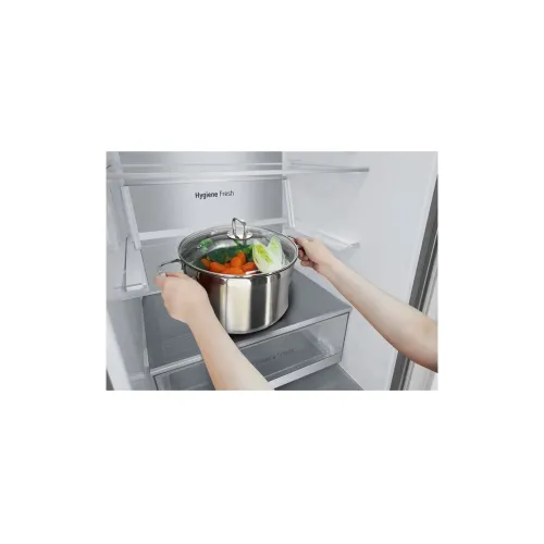 LG GR-B509FMFW.APYQMER - 203x59.5x67.6 446 LT Inverter Display Silver                                                            