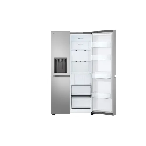 LG GR-L257KLKW.APYQMER Side-by-Side - 179x91.3x73.5 625 LT NF Inverter Dispenser Silver 