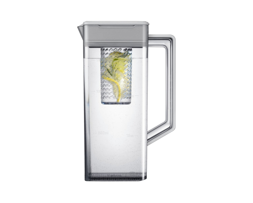 Samsung Bespoke AI RM90F67C1WWR - 185.3x91.2x73.1 669 LT NF Inverter Clean White Beveraget Center Dispenser