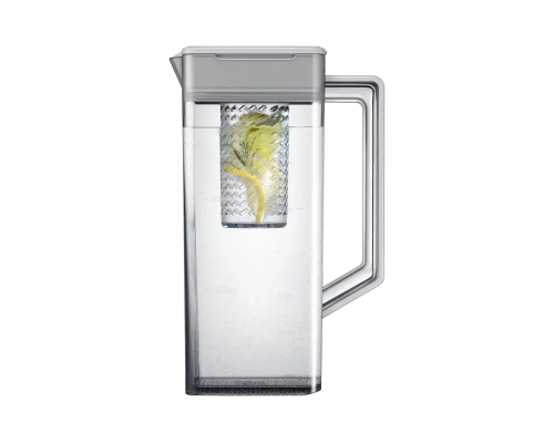 Samsung Bespoke AI RM90F67C1WWR - 185.3x91.2x73.1 669 LT NF Inverter Clean White Beveraget Center Dispenser