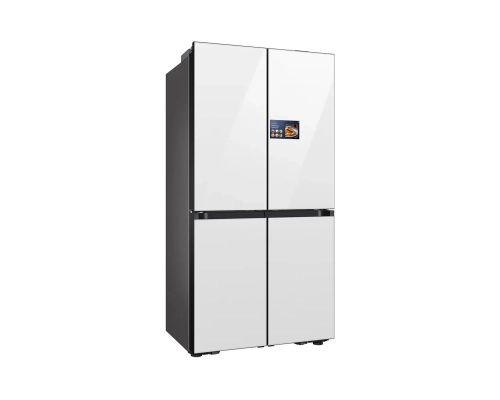 Samsung Bespoke AI RM90F67C1WWR - 185.3x91.2x73.1 669 LT NF Inverter Clean White Beveraget Center Dispenser