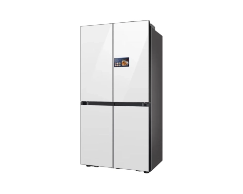 Samsung Bespoke AI RM90F67C1WWR - 185.3x91.2x73.1 669 LT NF Inverter Clean White Beveraget Center Dispenser