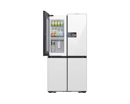 Samsung Bespoke AI RM90F67C1WWR - 185.3x91.2x73.1 669 LT NF Inverter Clean White Beveraget Center Dispenser
