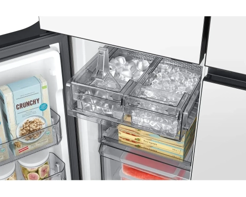Samsung Bespoke AI RM90F67C1WWR - 185.3x91.2x73.1 669 LT NF Inverter Clean White Beveraget Center Dispenser