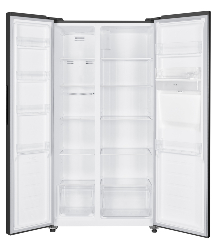 Hagen HRSBS1743X -  Side-by-Side 177x91x59 433 LT NF Display Dispenser Silver