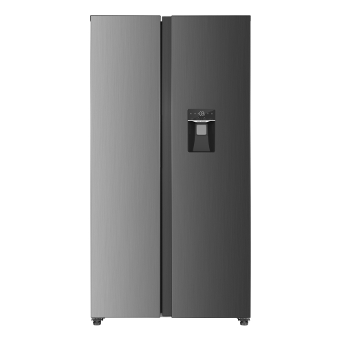 Hagen HRSBS1743X -  Side-by-Side 177x91x59 433 LT NF Display Dispenser Silver