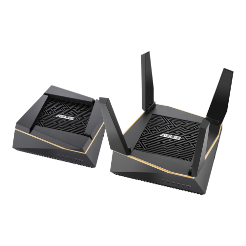 Asus RT-AX92U (2 Pack) Performance Mesh Tri-Band 802.11 AX6100 Wi-Fi Route